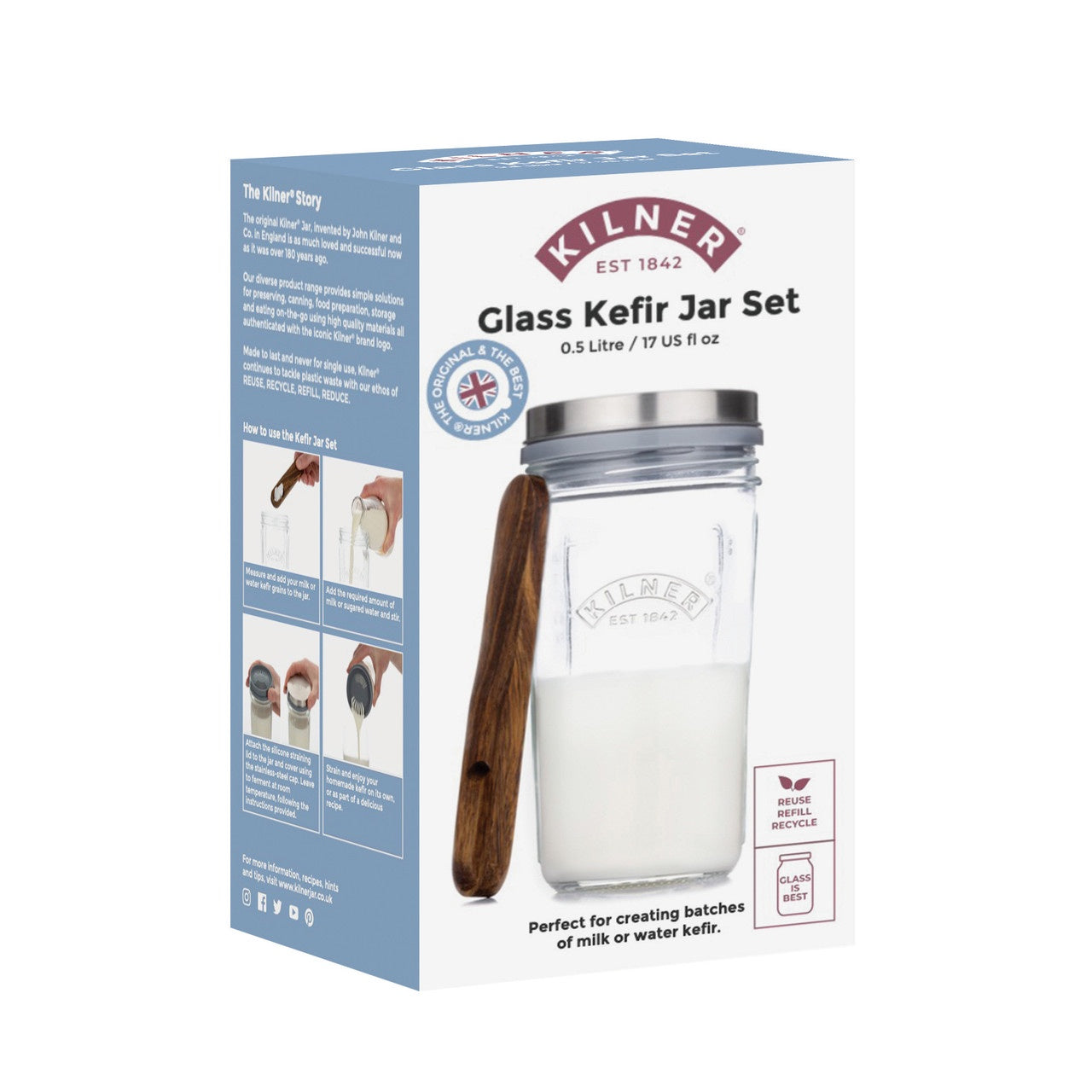 Kilner Kefir Set 500ml
