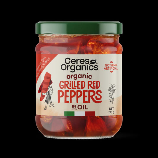 Ceres Organic Grilled Peppers 190g