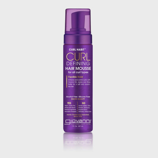 Giovanni Hair Mousse Curl Habit Curl Defining 207ml