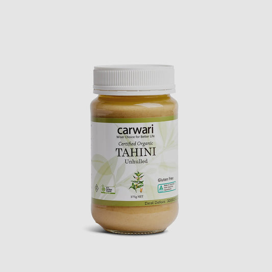 Carwari Organic Hulled Tahini 375g