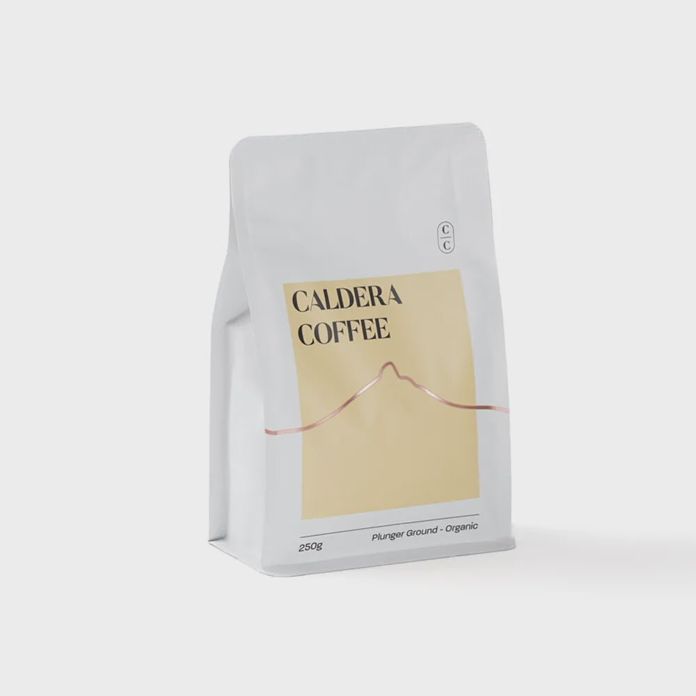 Caldera Coffee Organic Plunger Ground 250g