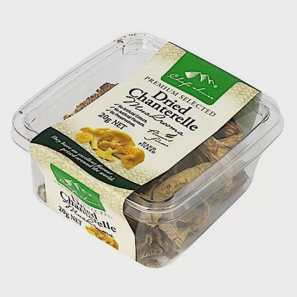 Chefs Choice French Chanterelle Mushrooms 20g