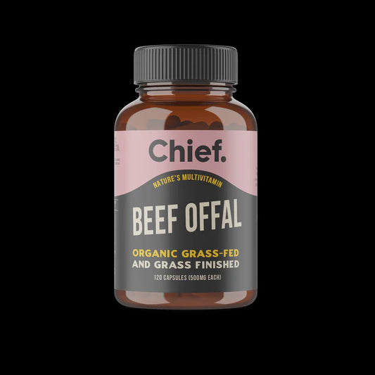 Chief Organic Beef Offal Capsules 120C
