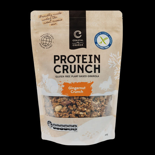 Coastal Crunch Protein Crunch Granola Gingernut Crunch 320g