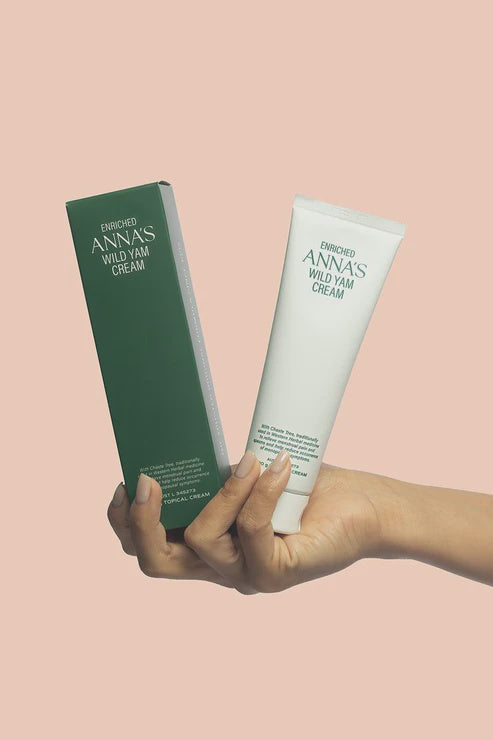 Annas Wild Yam Cream Menstrual & Menopausal Symptoms 100g