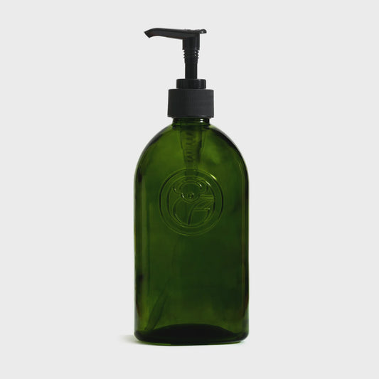 Koala Eco Apothecary Glass Bottle with Pump 500ml