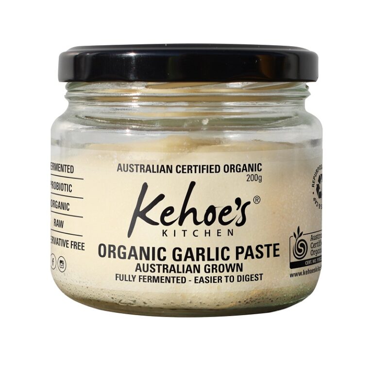 Kehoes Organic Fermented Garlic Paste 200g