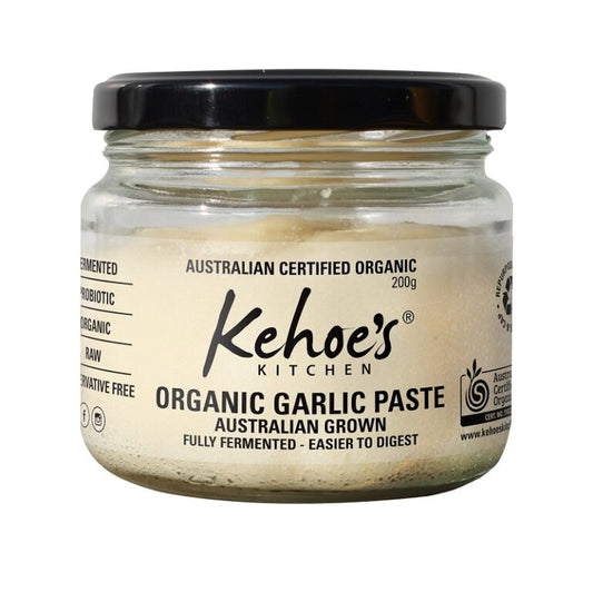 Kehoes Organic Fermented Garlic Paste 200g