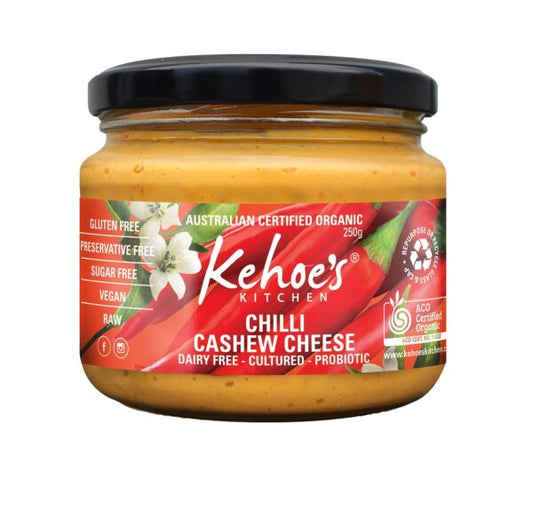 Kehoes Kitchen Cashew Cheese Dip Chilli 250g