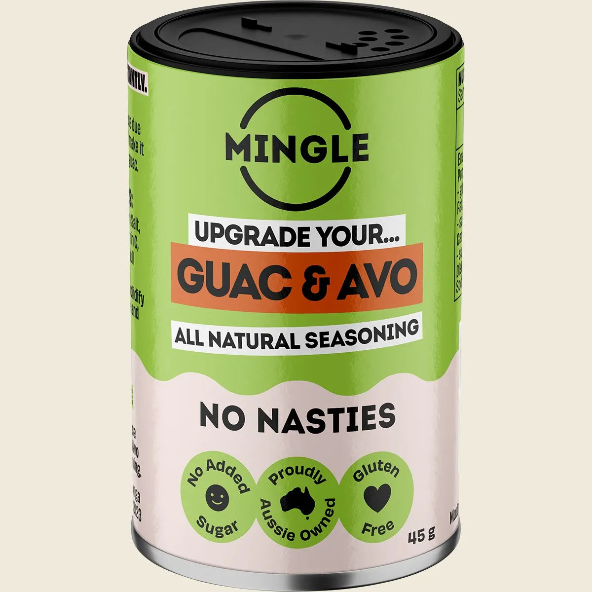 Mingle Natural Seasoning Blend Holy Moly Not Just For Guacamole 45g