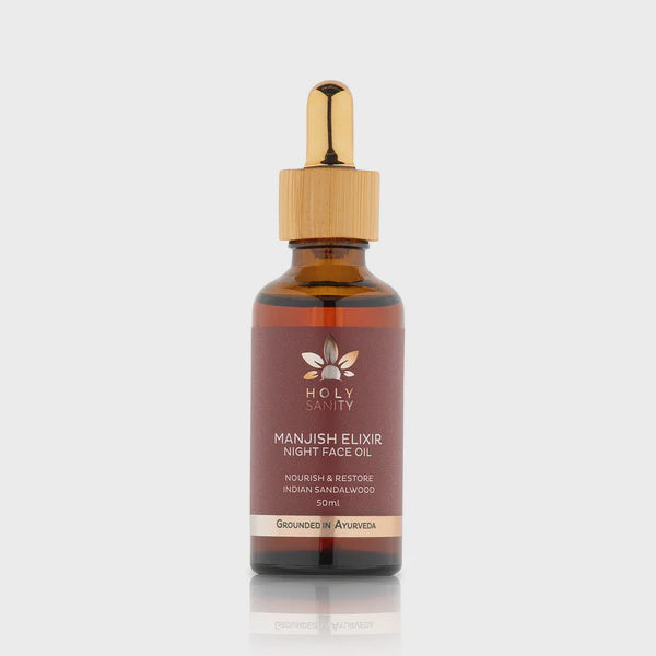 Holy Sanity Manjish Elixir Night Face Oil