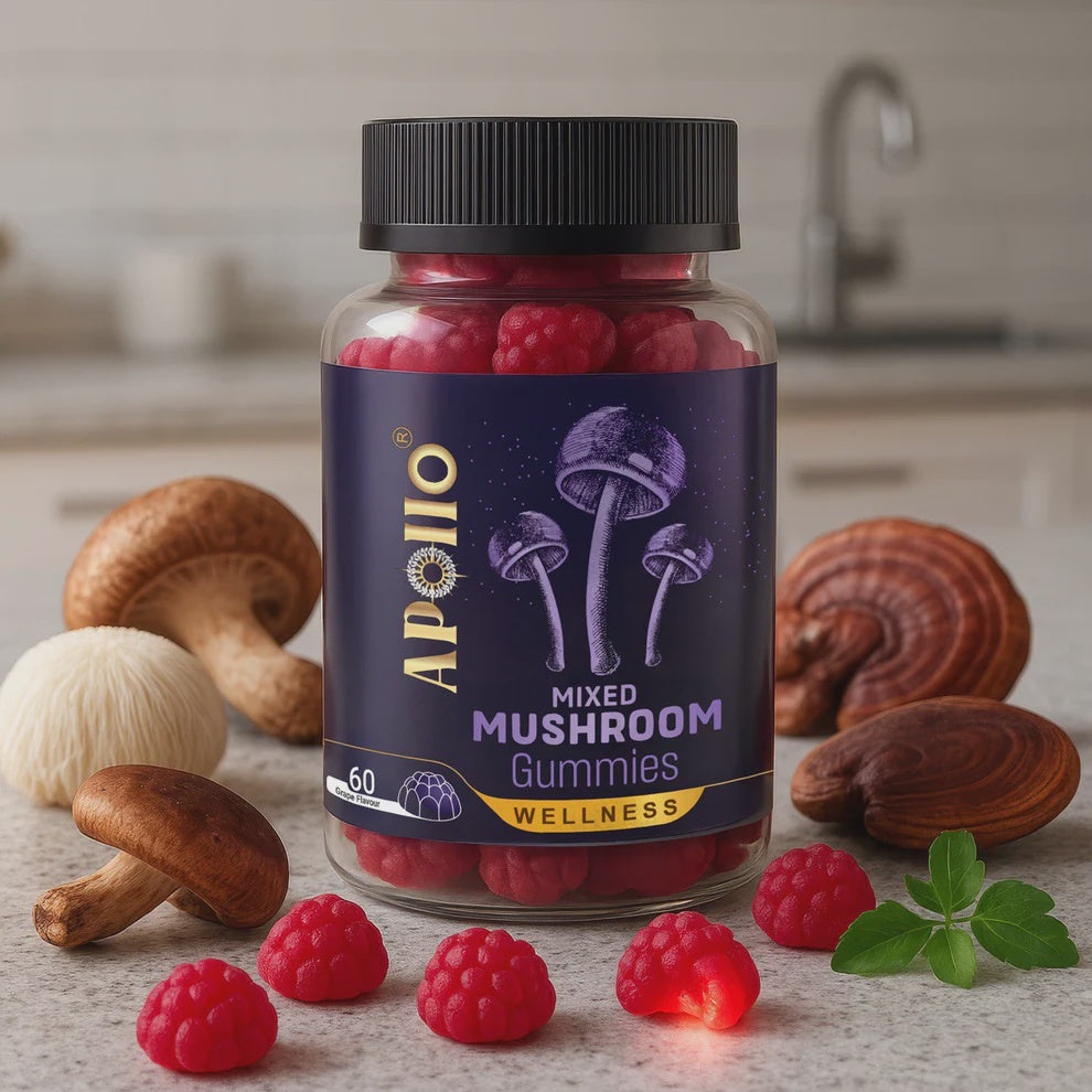 Apollo Mixed Mushroom Gummies 60