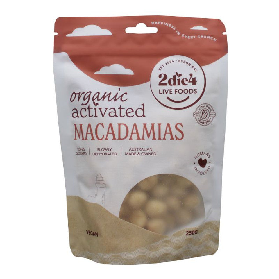 2DIE4 Live Foods Organic Activated Macadamias