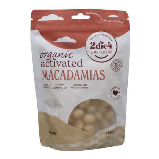 2DIE4 Live Foods Organic Activated Macadamias