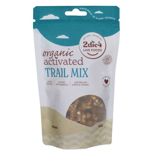 2DIE4 Organic Activated Trail Mix 80g