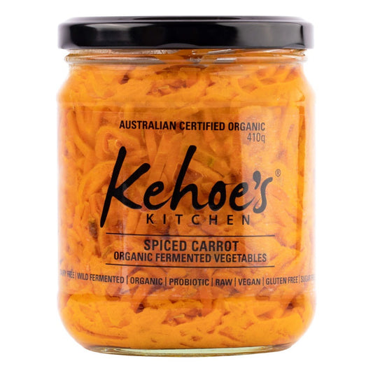 Kehoes Organic Spiced Carrots 410g
