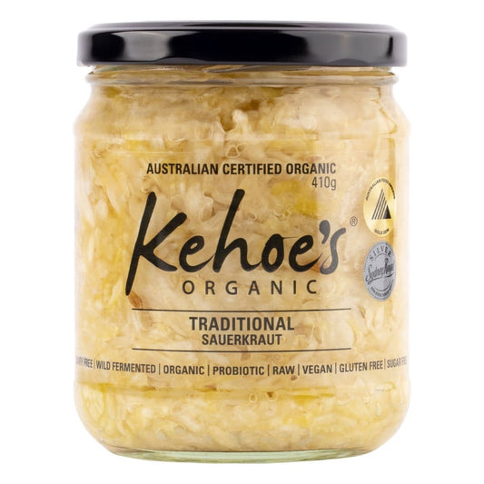 Kehoes Organic Traditional Sauerkraut 410g