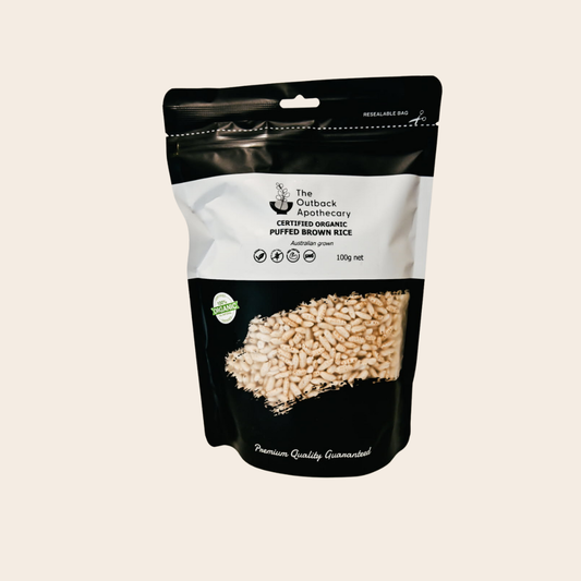 TOA Brown Rice Puffs Organic 100g