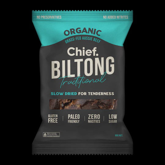 Chief Biltong Traditional Beef