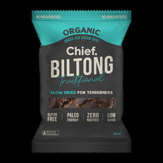 Chief Biltong Traditional Beef