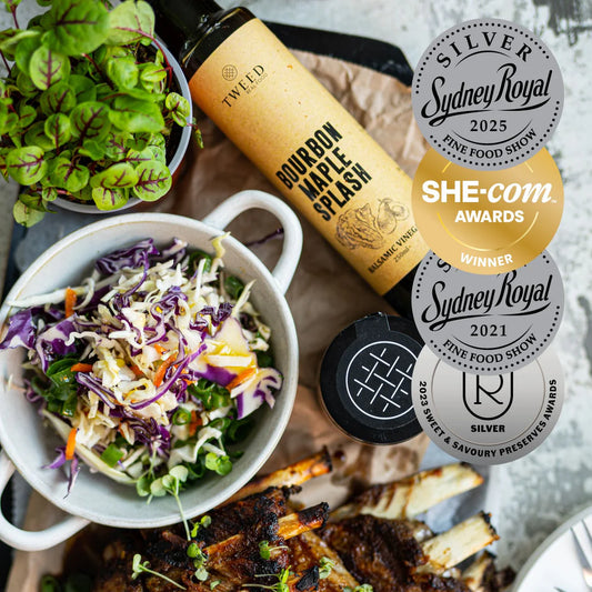 Tweed Real Food Bourbon Maple Splash Balsamic Vinegar 250ml