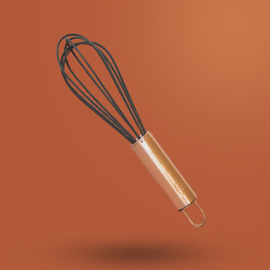 Sacred Taste Mini Copper Whisk Charcoal