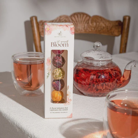 Better Tea Co Blooming Tea Balls in Giftbox