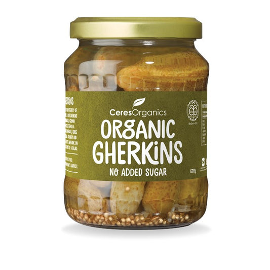 Ceres Organic Gherkins 670g
