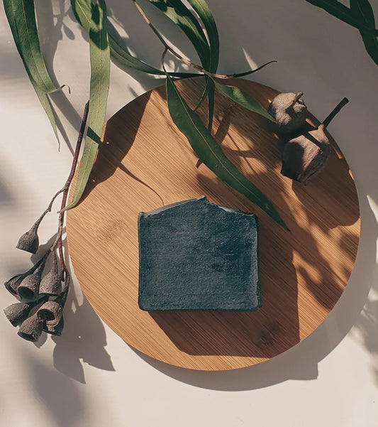 Lady Myrtle Natural Soap Bush Mint Black