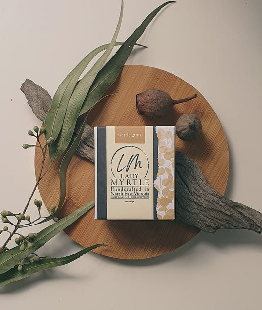 Lady Myrtle Natural Soap Wattle Gum