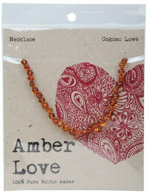 Amber Love Children's Necklace 100% Baltic Amber 33cm