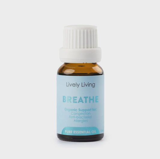 Lively Living Breathe Pure Essential Oil Blend 15ml