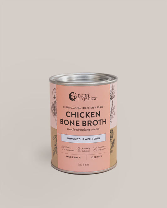 Nutra Organics Chicken Bone Broth - Miso Ramen 125g