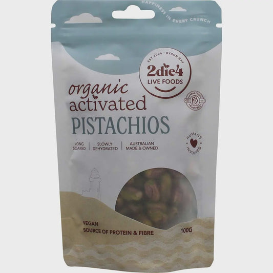 2DIE4 Live Foods Organic Activated Pistachios