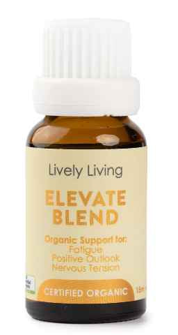 Lively Living Elevate Blend Organic Essential Oil 15ml
