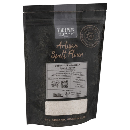 Kialla Pure Organics Wholegrain Spelt Flour