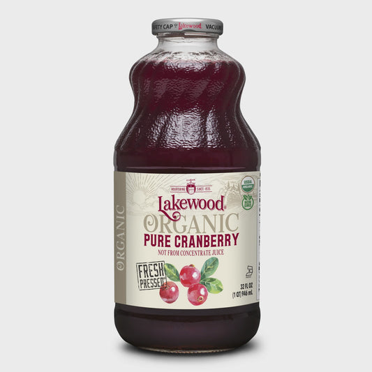 Lakewood Organic Pure Cranberry Juice 946ml