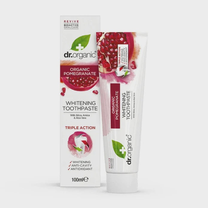 Dr Organic Pomegranate Toothpaste 100ml
