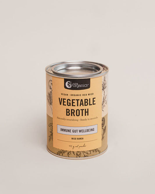 Nutra Organics Vegetable Broth - Miso Ramen 125g