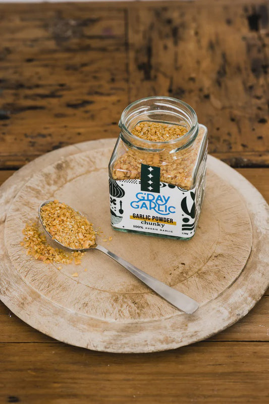G'day Garlic Garlic Powder Chunky 120g