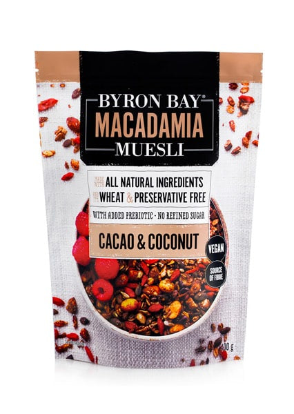 Byron Bay Muesli granola cacao and coconut 400g