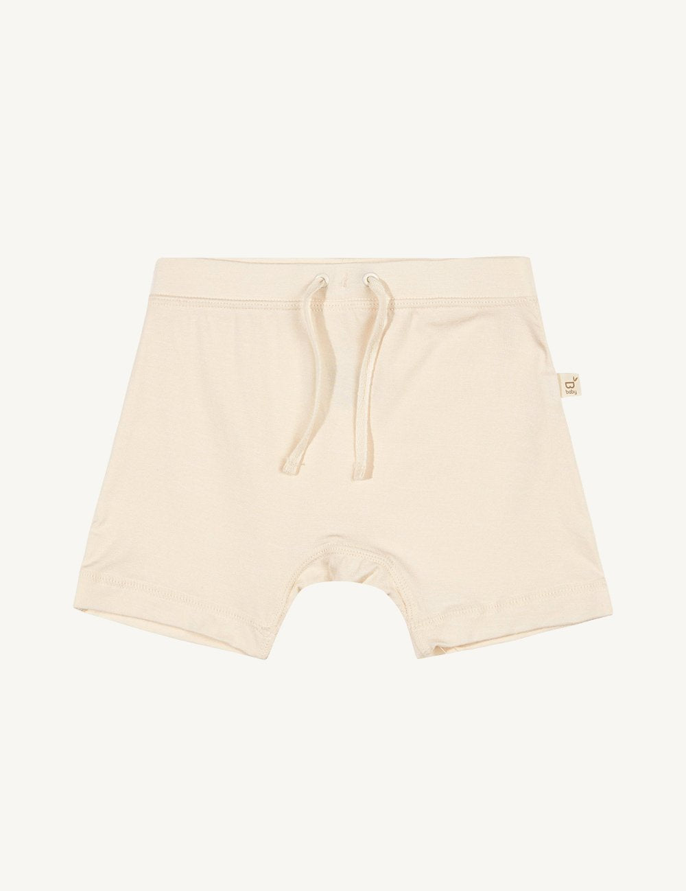 Boody Baby Pull On Shorts - Chalk