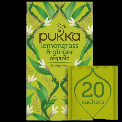 Pukka Herbs- Lemongrass & Ginger Organic Herbal Tea