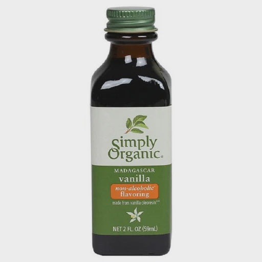 Simply Organic Vanilla Flavoring (Non-Alcoholic) 59ml