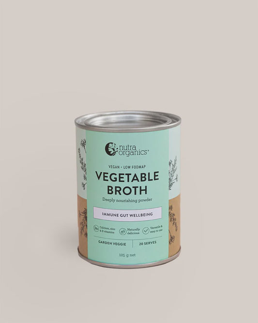 Nutra Organics Vegetable Broth - Garden Veggie 125g