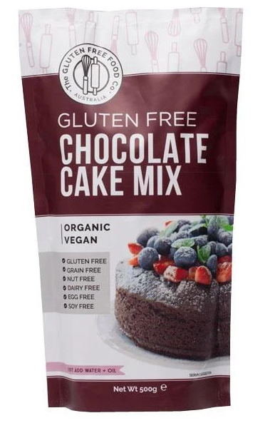 Gluten Free Food Co Gluten Free Chocolate Cake Mix 500g
