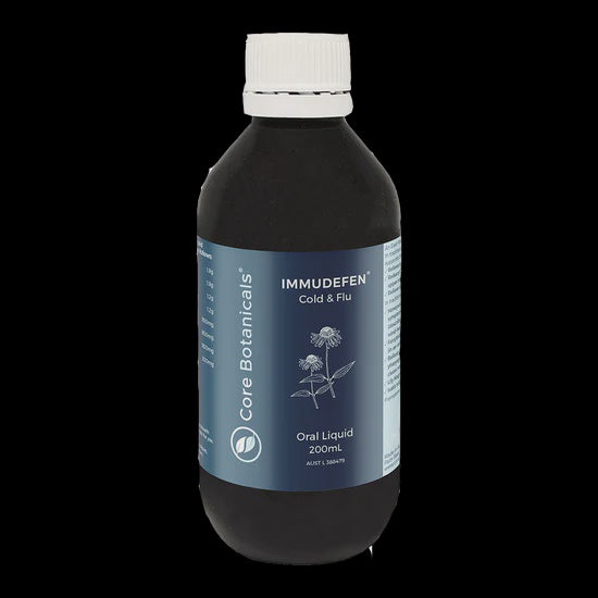 Core Botanicals Immudefen Cold + Flu Medicine 200ml