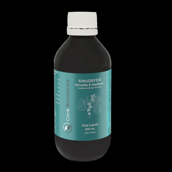 Core Botanicals Sinudefen Sinusitis + Hayfever Medicine 200ml