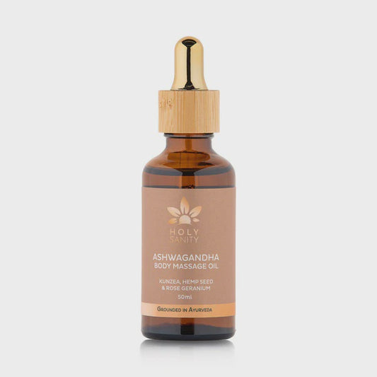 Holy Sanity Ashwagandha Body Massage Oil 50ml