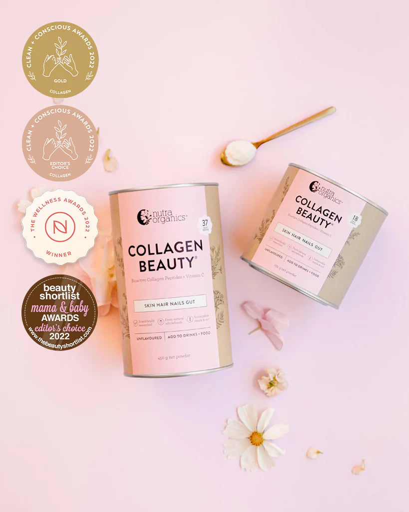 Nutra organics Collagen beauty with verisol + C